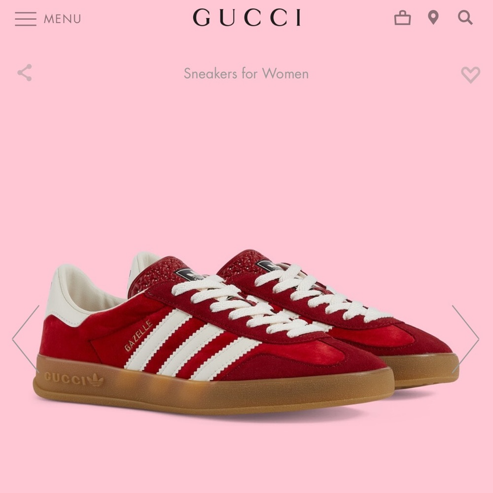 COPY - COPY - Red adidas Gazelle